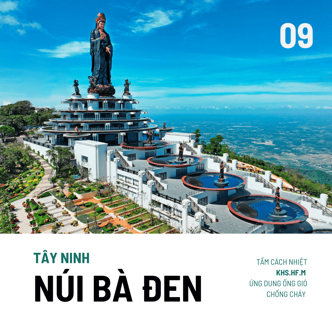 Núi Bà Đen hùng vĩ giữa thiên nhiên